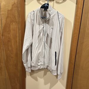 Men's Lightweight Jacket - Stone and Navy